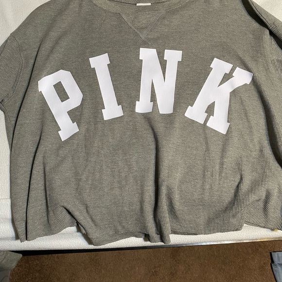 PINK Victoria's Secret Tops - Victoria secret pink thermal shirt